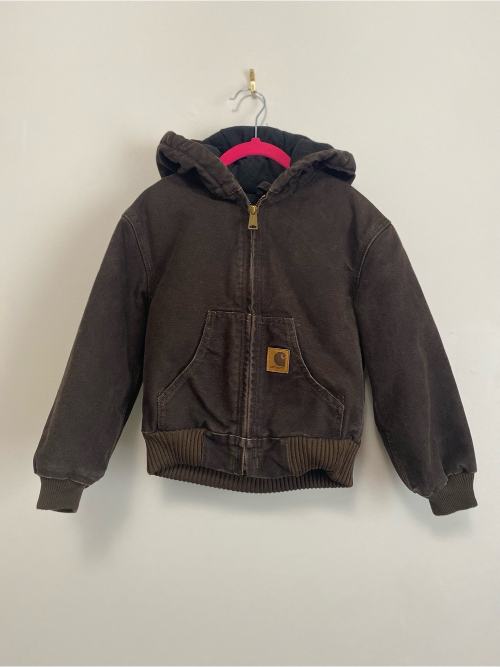 Carhartt Jacket Kids XS Vintage YYJ130 Workwear Rugged Barn Farm Rodeo Earthy